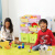 日本爱丽思玩具收纳架书架儿童玩具置物架彩色多层玩偶筐整理架塑料置物架SR爱丽丝 【玩具置物架】SR-33 宽101.8cm