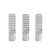 DBN片形裸端头系列 片形型 接线端子冷压端头插接头线耳铜线鼻子 1.25-14(1.5平方) 1000只/包