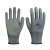 星宇（XINGYU）尼龙乳胶皱纹手套劳保手套涂胶涂层防滑耐磨透气工地工作手套（同308)L508灰色 2付/M码