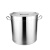 商用不锈钢桶带盖不锈钢汤桶大容量加厚大汤锅储水桶圆桶油桶食品级 40cm特厚7.0带盖汤桶 特厚耐烧底
