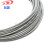 钻凯304不锈钢包胶钢丝绳0.5/0.6/1/1.5/2/3/4MM晾衣绳包塑晾衣架钢丝绳 7*7包胶后3mm(1米)