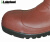 雷克兰化学防护靴耐酸碱水鞋 化工靴防护防滑鞋底工业靴 棕色(靴高 40cm) 47