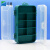 Western Blot抗体孵育盒 WB孵育盒免疫组化湿盒 药片盒 首饰盒 绿色双层13格