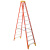 稳耐（werner）玻璃钢梯子3.6米绝缘电工梯单侧折叠人字梯电力电信工程工业梯十二步登高梯6212CN