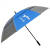 POLOGOLF 高尔夫球伞 双层双人雨伞 蓝色长柄遮阳伞 空间大 自动
