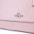 COACH 蔻驰 奢侈品 女士粉色皮质手提单肩斜挎贝壳包 F27591 SVEZM