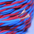 远东电缆 RVS 2*2.52芯红/蓝铜芯双绞软电线 100米【有货期非质量问题不退换】