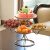 精器神水果盘客厅创意家用欧式现代水果篮多功能糖果盘点心零食盆干果盘 典雅白