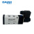 ISAIAH 4V 三位五通 双电控 电磁阀多电压可选  4V330E-10(AC220V)