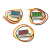 TaoTimeClub 两线/三线电压表 数字直流表头可变精度数显示元器件 3线黄色（0.28寸）