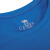 骆驼运动套装男 透气吸汗跑步健身服衣裤短袖两件套 J9S206617，蓝色  L