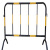 聚远 JUYUAN  铁马护栏隔离栏公路护栏交通设施 铁马围栏栅栏可移动铁马护栏黄黑条纹 50个起发（不包卸货）