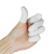 厚创 乳胶手指套防静电无尘防滑净化车间一次性工业橡胶劳保美容美甲手指套 白色（净化级）均码/1000个