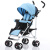 迪马（DM） 婴儿推车可坐可躺超轻便携式手推车折叠避震婴儿车伞车儿童宝宝 升级款-高贵紫