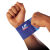 LP693防滑透气弹力弹性护手腕运动护具 篮球羽毛球硅胶弹性男女 蓝色 单只装 均码 长27.9CM 宽7.6CM