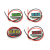 TaoTimeClub 两线/三线电压表 数字直流表头可变精度数显示元器件 3线红色（0.36寸）