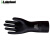 雷克兰（Lakeland）EC30F耐酸碱溶剂防化手套耐油工业劳保手套氯丁腈橡胶防护手套 EC30F(黑色) 8码