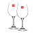 RCR意大利进口水晶玻璃红酒杯葡萄酒杯醒酒器酒樽酒具高脚杯套装 日用红酒杯_440ml*2支