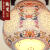 菡萏中式吸顶灯走廊过道玄关入户门厅阳台陶瓷实木卧室复古中国风单头 粉彩苹果