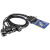 宇泰高科（utek）UT-758 工业级PCI串口卡 PCI转8口RS232扩展卡 台式机串口卡