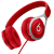 beats Beats EP 头戴式线控耳机 重低音运动耳麦 HIFI音乐耳机 初烧入门级耳机 红色