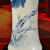 东方泥土 陶瓷手绘花瓶摆件中式客厅电视柜博古架装饰品/花开富贵
