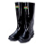 海洋鹿（HAI★YANG）PVC雨靴 高筒 黑色 39码