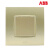 ABB 单连空白面板 AU50444-PGPG