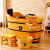 川池（CC）实木泡澡桶木桶浴桶香柏木沐浴桶洗澡家用 1米标配五件套