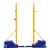 函翔（HANXIANG） 二合一多功能羽毛球网架移动便携式标准气排球网架 二合一网架+羽毛球网