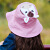 MA  flapjackkids婴儿童双面太阳帽宝宝防晒帽遮阳帽渔夫帽flapjacks 海豚火烈鸟 均码 4-6岁(头围55-60CM)