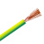 远东电缆（FAR EAST CABLE） 铜芯PVC绝缘电线 RV-450/750V-1*4 黄绿色 100m