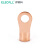 伊莱科（ELECALL）OT系列铜开口铜鼻子接线裸端子开口鼻冷压端子电瓶电线接头压线耳 OT-10A (100个）