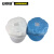 安赛瑞 透气型防静电帽子（5顶装）均码 白色 防静电导电纤维帽子 电子厂防静电工作帽 10836