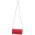 芙拉 FURLA 女士 牛皮革 红色 BABYLON系列 XL号 链条斜挎包钱包 E-EP73-B30-RUB 红色  送女友