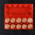 6枚9枚10枚12枚红色装土鸡蛋托盘吸塑蛋托塑料生鸡蛋包装喜蛋盒子10个的价格 8枚2*4红色喜字