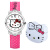 凯蒂猫（hellokitty）手表可爱女孩系列石英儿童手表HKFR1243-01A