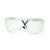 UVEX防护眼镜9161305护目镜 防雾防刮防冲击防溅射 德国优维斯9161安全眼镜 蓝黑色 1副装
