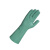 代尔塔/DELTAPLUS201802中型丁腈手套防化食品耐磨防油衬里硅胶面手套绿色9.5码1副