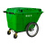 星工（XINGGONG）塑料环卫垃圾车手推大号保洁车户外垃圾桶市政物业垃圾清运车定制 400L