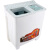 威力 WEILI XPB95-9518BS 9.5公斤 双缸双桶半自动洗衣机 双不锈钢内桶 玻璃上盖