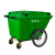 星工（XINGGONG）塑料环卫垃圾车手推大号保洁车户外垃圾桶市政物业垃圾清运车定制 400L