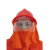 谋福 8513 97安全防护服 抢险救援服 训练服 橘红款 【含手套腰带靴子头盔】 整套 XXL号（180-185）