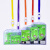 优和（UHOO） 优和 软质PVC卡套 硅胶证件卡套 透明工作牌卡套胸牌胸卡PVC工牌 硅胶套 B7竖款 10个