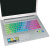 联想14英寸笔记本电脑老款经典防水防尘键盘膜 荷塘月色款 Z460