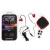 浦记（PLEXTONE）S50入耳式降噪运动带话筒挂耳跑步音乐手机耳机适用3.5mm通用 摇滚红