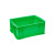 恬晨牌440X310X150mm4号工具箱无盖蓝色塑料产品箱塑料工具箱产品箱（10个装）1个