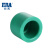 公元（ERA）管道优家绿色PPR管给水管配件管帽 管堵 堵头水管堵冒配件 D32(1寸)