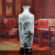 东方泥土 手绘花瓶摆件 新房送礼创意陶瓷家居客厅装饰品 D59-02G小方肩花瓶(秋趣)