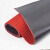 兰诗（LAUTEE）LS-4101 复合条纹除尘防滑吸水地垫 红色0.9米宽*15米长